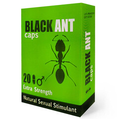 Black Ant 20 kapsula - Otključajte svoj seksualni potencijal uz snažnu erekciju recenzije i popusti sexshop